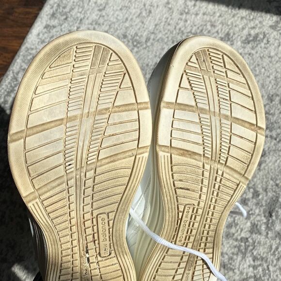 New balance abzorb 577 ww577wt made in USA size 9 white sneakers laced low top - Picture 9 of 9